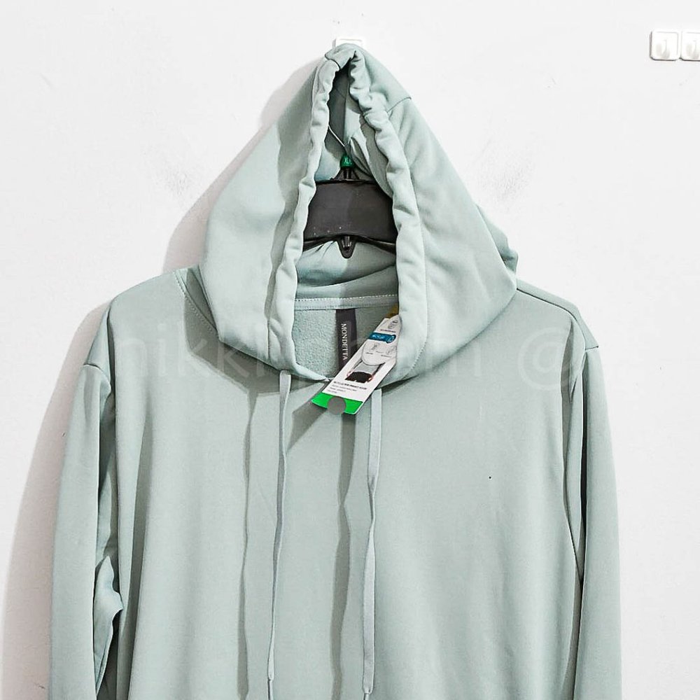 Mondetta Ladies' Hoodie in green - Picture 2 of 5